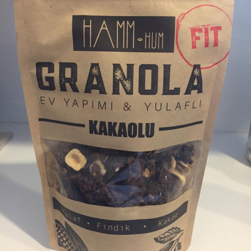 Ev Yapımı Kakaolu Granola